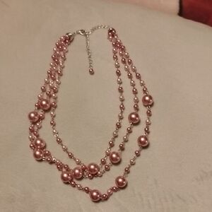 Majestic Faux Pearl Necklace